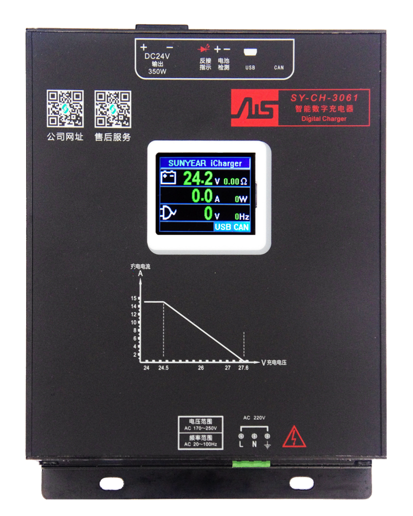 SY-CH-3061数字智能充电器-蓄电池健康管理器